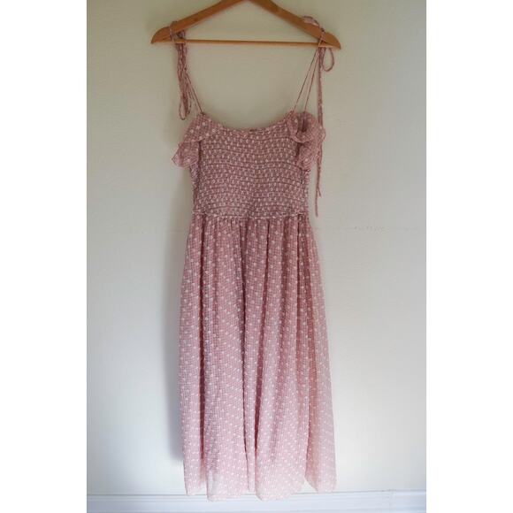 For Love & Lemons Maxine Midi Dress Large - Picture 7 of 8